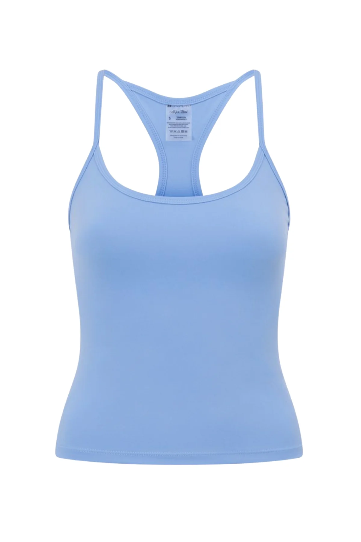 Sky Thin Strap Racerback Tank - Image 5