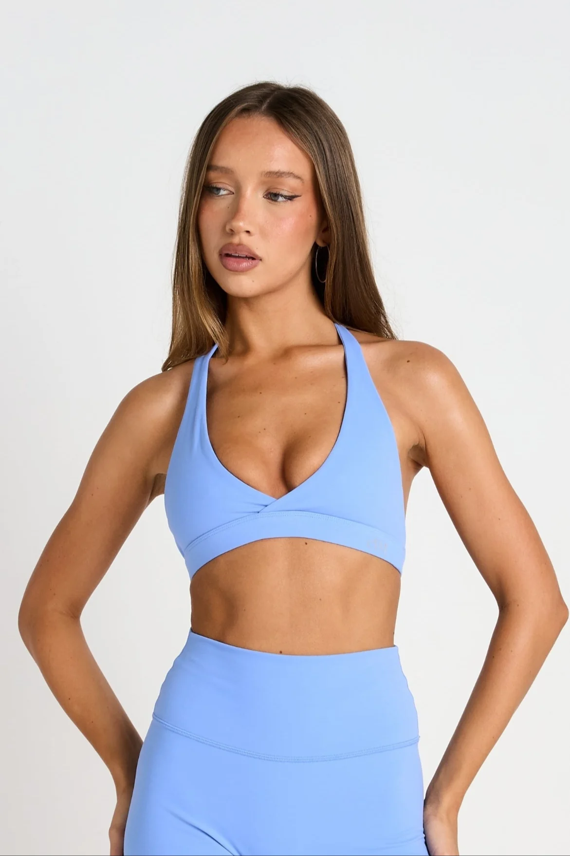 Sky Micro Halter Crop