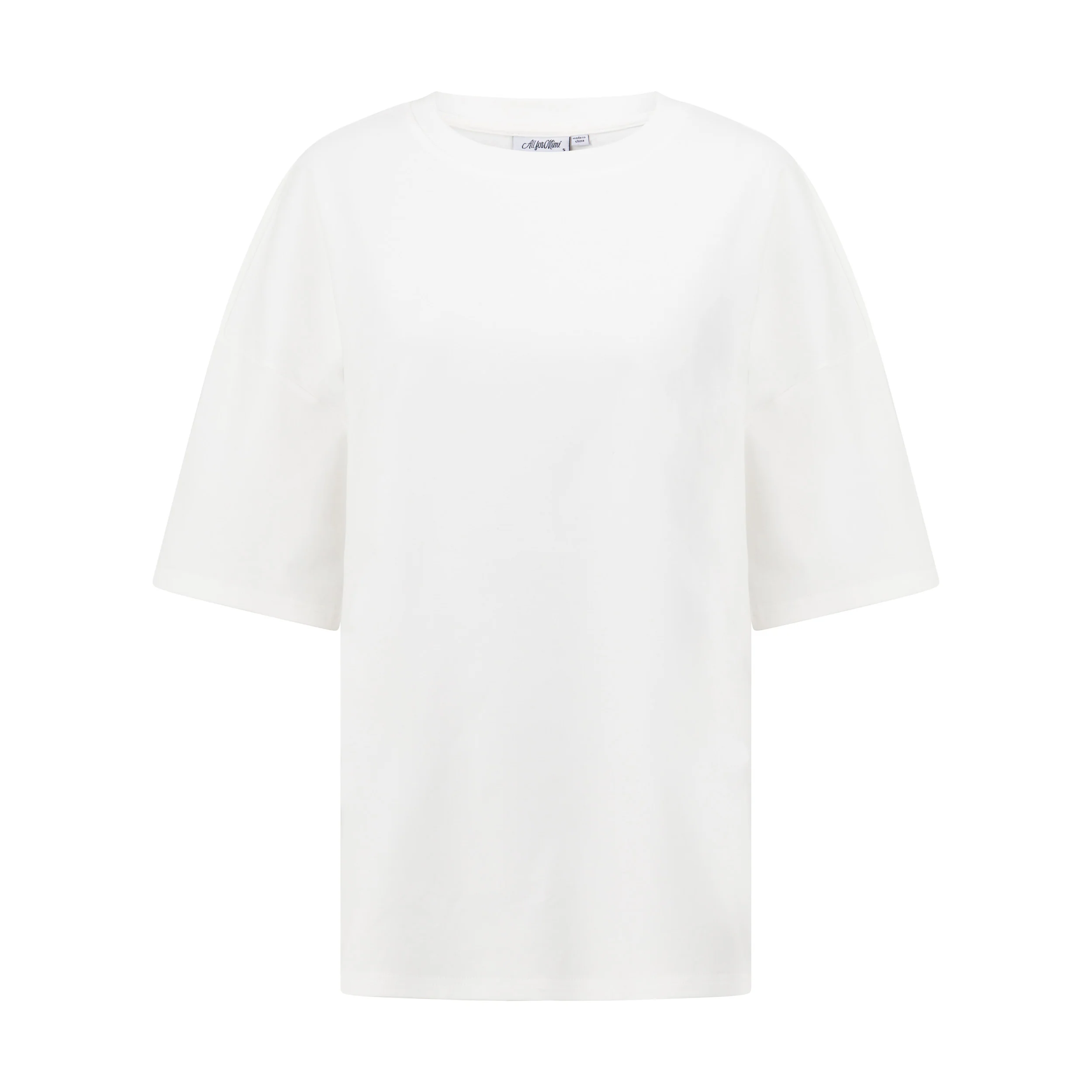 White Oversized Tee - Image 9
