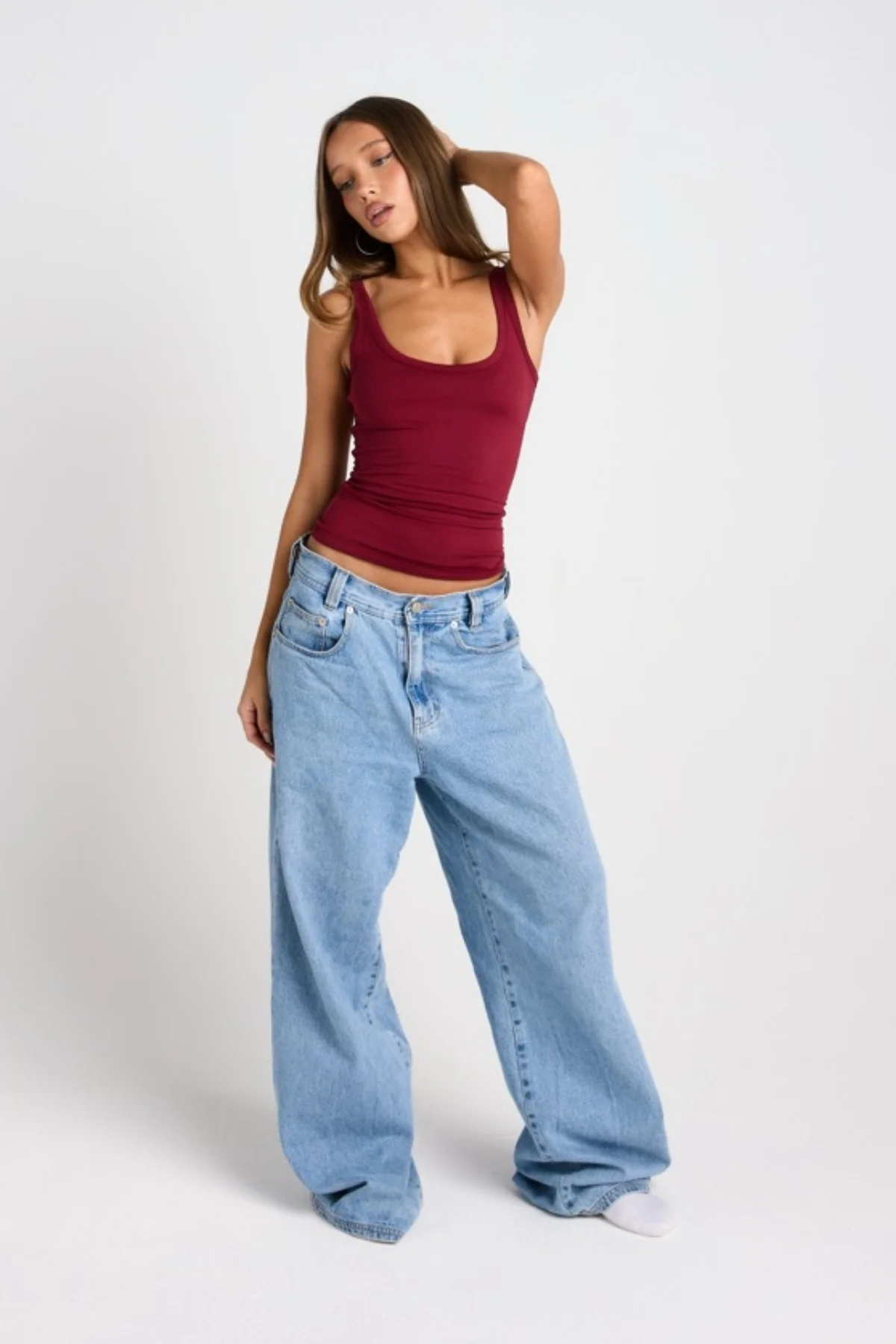 Wine Tank Top - Image 4