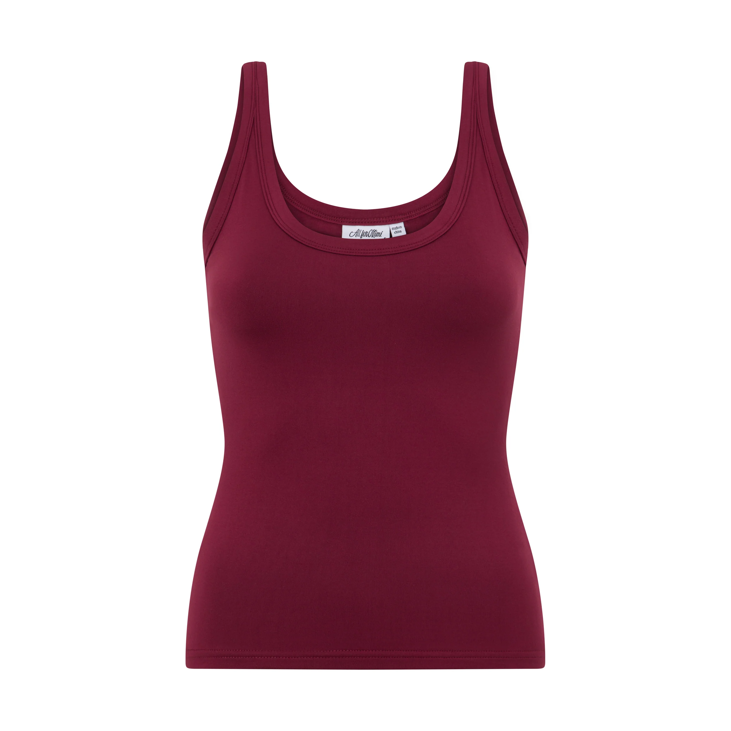Wine Tank Top - Image 9