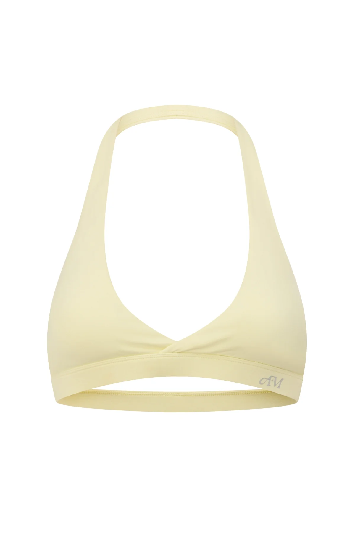 Lemon Micro Halter Crop - Image 8