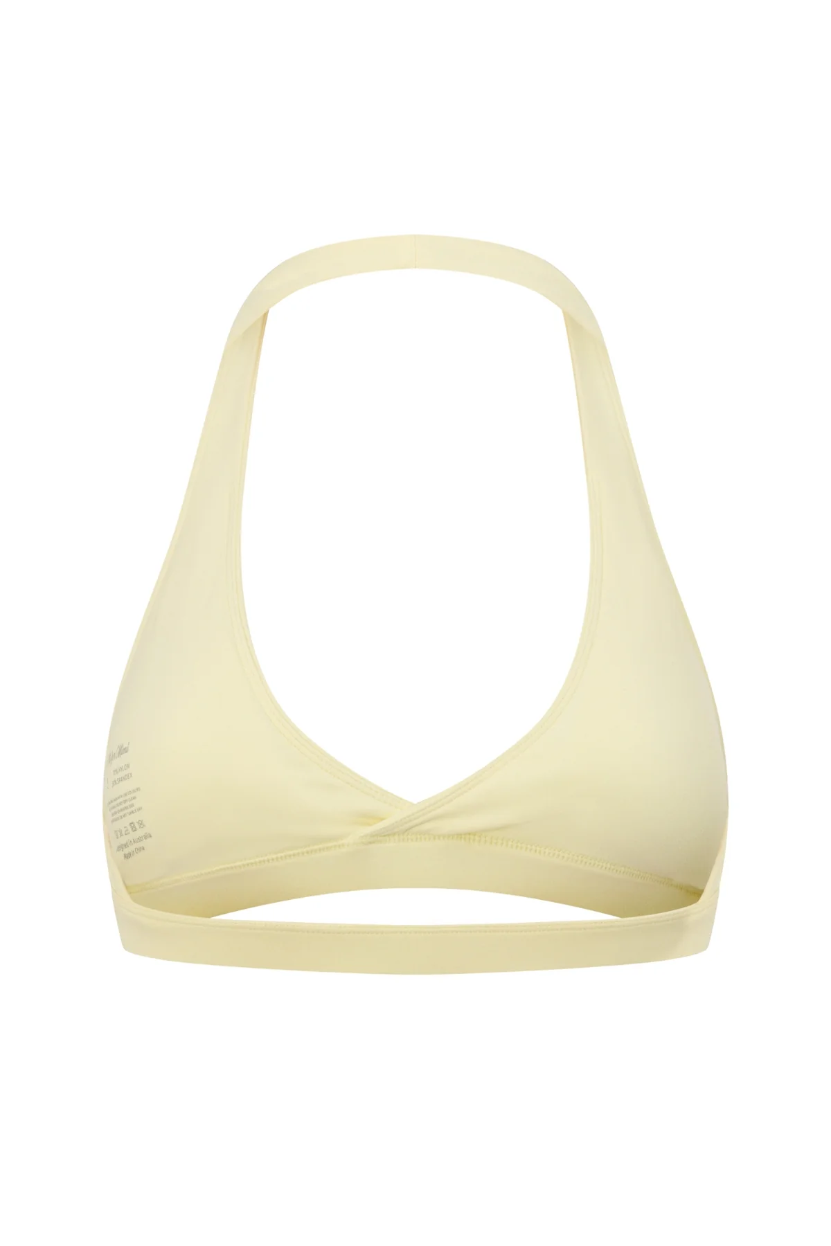 Lemon Micro Halter Crop - Image 9