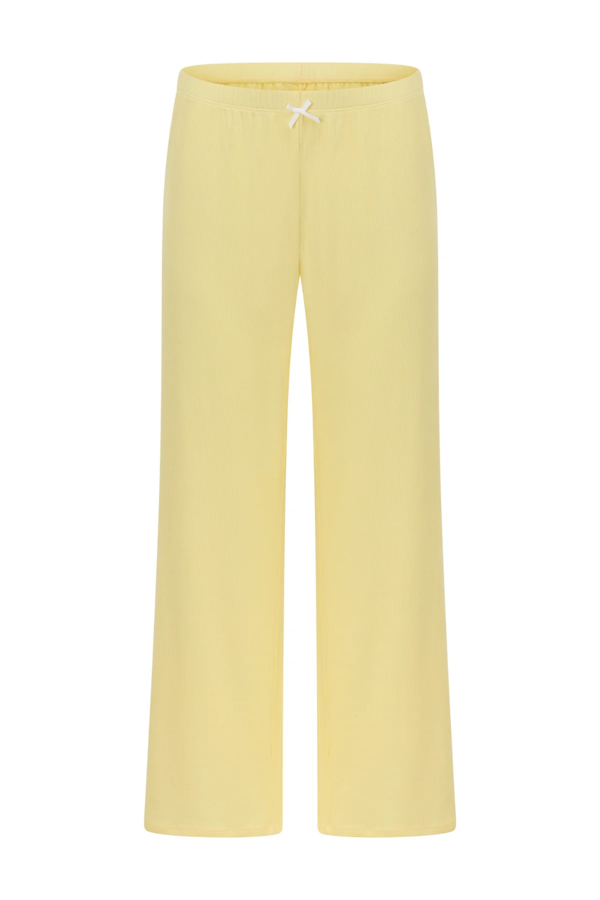 Yellow Ribbed PJ Pant - Image 8