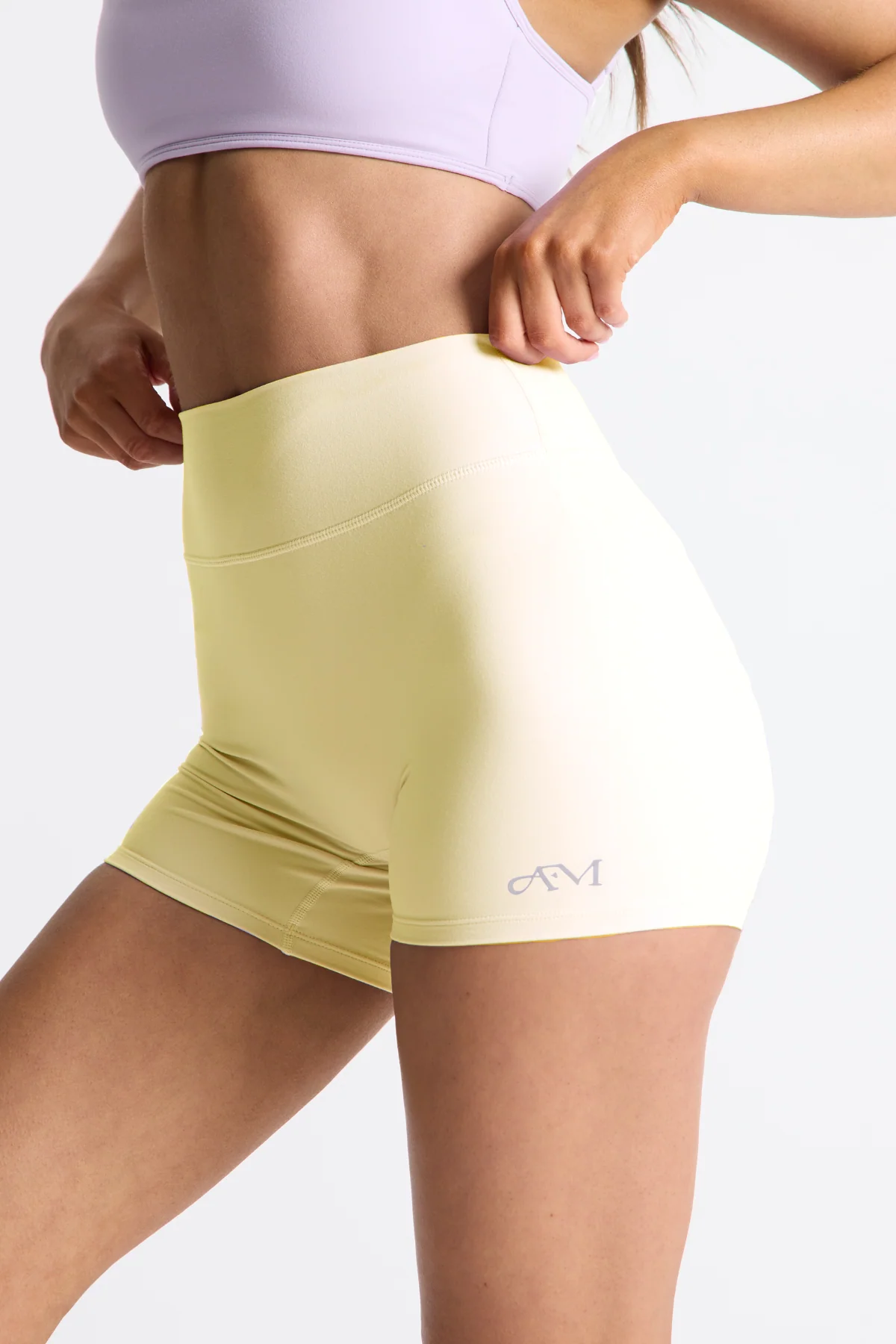 Lemon Subtle Scrunch Bike Short - Image 3